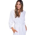thumbnail image 3 of Turquaz Lightweight Kimono robes for Women Cotton Soft Knit robe, Long V-Neck Robes For Female Sleepwear Loungewear, 3 of 3