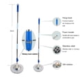 thumbnail image 4 of 360° Spinning Mop Bucket System with 3 Microfiber Mop Replacement Heads, 4 of 7