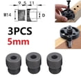 thumbnail image 1 of MYG 3PCS 5mm Drill sleeve Bushing M14 Dowelling Jig Wood Drilling Guide Locator, 1 of 8