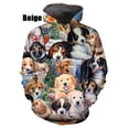 thumbnail image 5 of Sudadera con capucha con estampado 3D de perro lindo, sudaderas casuales de manga larga para hombres y mujeres, sudaderas con capucha de talla grande, camisetas de calle, 5 of 5