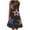 Black independence day dresses for women, variant on Summer Saving Wycnly Independence Day Dresses for Women 4th of July High Waist Ruffle Swing A Line Tank Midi Dresses Sleeveless Round Neck Star US Flag Print Summer Knee-Length Formal Dress Blue s