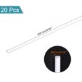 thumbnail image 2 of Uxcell ABS Plastic Rod Round Solid Bar 3 mm x 250 mm for DIY Model Material, Architectural Model Making Pack of 20Pcs, 2 of 5