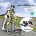 thumbnail image 2 of Bicycle Bell, 100 Db Aluminium Alloy Mini Bell Bicycle, New Upgrade Bicycle Horn Bicycle Bell For 22-24 Mm Handlebar, 2 of 4