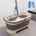 thumbnail image 2 of VQPeo Foldable Mop Bucket, Large Capacity Water Pail, Space-Saving Cleaning Tub for Camping and Outdoor Chores, 2 of 6