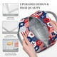 thumbnail image 3 of Fotbe American Stars2 Bolsa de Almuerzo con Estampado, Lonchera Aislada, Contenedor de Comida Reutilizable Tipo Cooler a Prueba de Fugas, 3 of 6