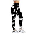 thumbnail image 2 of Gibobby Leggings Translúcido Mujer Leggings sexy Halloween para mujer Pantalones elásticos y para todos los días（Negro， XL), 2 of 5