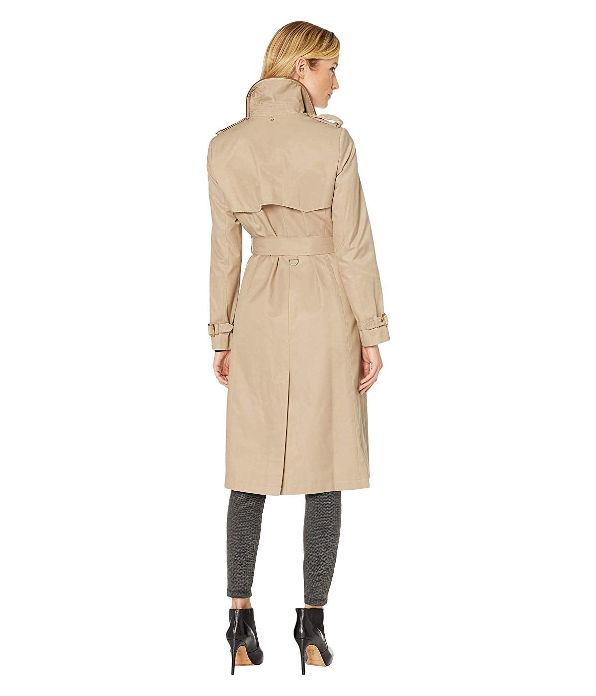 ralph lauren hooded trench coat