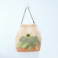 thumbnail image 2 of Ongmies Kitchen Storage Kitchen Organizers and Storage Household Fruit and Vegetable Mesh Bag Foldable tote Shopping Bag Reusable tote Bag Recycling Storage tote Bag Beige, 2 of 8