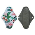 thumbnail image 3 of Aslana 6-Pack Women Cloth Menstrual Sanitary Pads with Wings. Reusable & Washable. 3 Sizes Available for Overnight Heavy flow, Daily flow or Pantyliner., 3 of 5