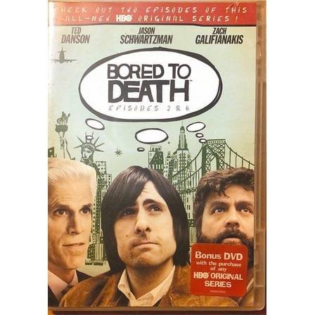 Bored To Death - Episodes 2 & 6 (DVD, 2010, HBO Series) NEW