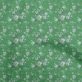 thumbnail image 1 of oneOone Viscose Jersey Green Fabric Floral Diy Clothing Quilting Fabric Print Fabric By Yard 60 Inch Wide, 1 of 5