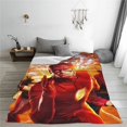 thumbnail image 4 of The Flash Throw Blanket Soft Cozy Warm College Printing Oversized Lightweight Home Decoration All Seasons For Sofa Bed Couch Bedroom, 4 of 8