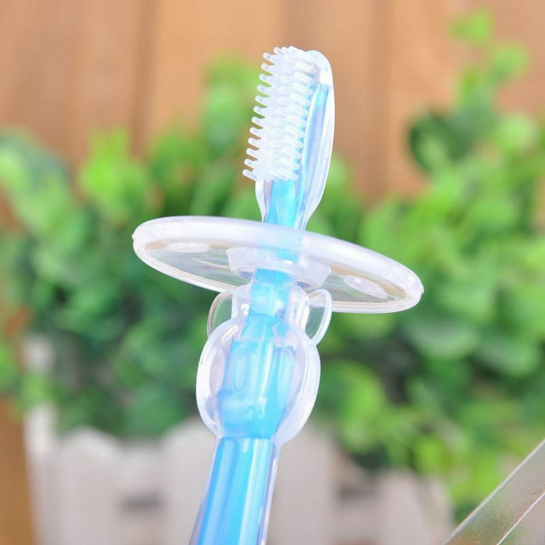 SimplyBrush Kids: Gentle Silicone Toothbrush for Teething Babies