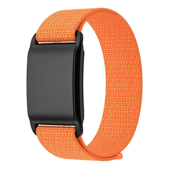 Adjustable Nylon Hook & Loop Wrist Strap for Whoop 4.0 Heart Rate Monitor, Breathable Sport Fitness Tracker Band, Secure & Comfortable Fit, 175-260mm Size Range