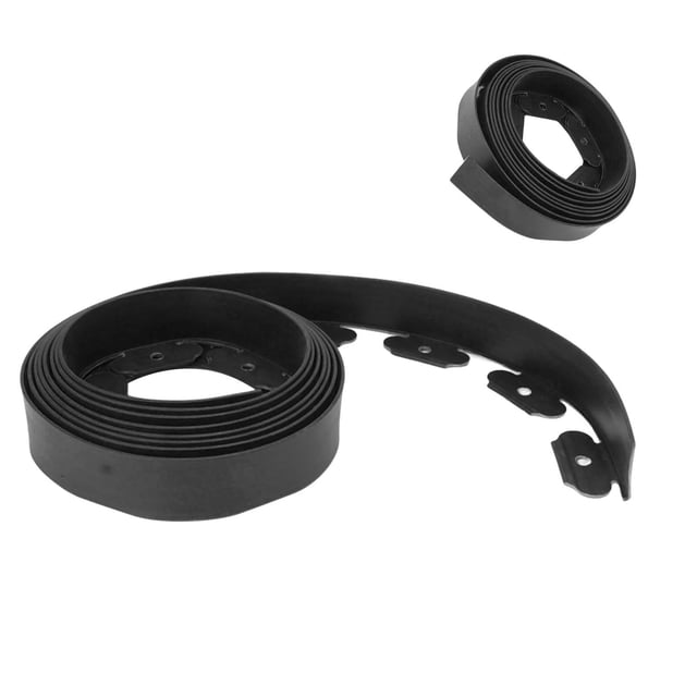 Garden Edging Border Plastic Landscaping Edging Roll Flexible Lawn Edging,Landscape Edging Kit for Landscaping and Flower Gardens
