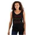 thumbnail image 3 of Ugly Christmas Lights Lets Get Lit Tank Top T Shirts Men Women Brisco Brands S, 3 of 5