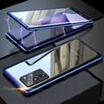 thumbnail image 1 of Funda transparente magnética para Samsung Galaxy S22 Ultra S21 Plus A54 A52 A53 S10 S8 S9 Note 20 9 A72 A71 S20 Fe, Funda de cristal para teléfono Tan Jianjun unisex, 1 of 2