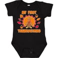 thumbnail image 3 of Inktastic My First Thanksgiving with Cute Turkey Boys or Girls Baby Bodysuit, 3 of 5