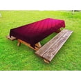 thumbnail image 1 of Magenta Outdoor Tablecloth, Damask Textured Geometric Figures Romantic Style Vintage Design Art Print, Decorative Washable Fabric Picnic Table Cloth, 58 X 84 Inches,Hot Pink Fuchsia, by Ambesonne, 1 of 2