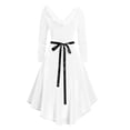 thumbnail image 7 of QATAINLAV Girls Tutus Dance Skirt 3-Layer Ruffle Metallic Shiny Skirts Sequin Sparkly Mini Skirt for Kids Party Costume Clothes, 7 of 7