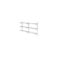 thumbnail image 3 of Nexel Poly-Green Wall Mount Wire Shelving, 60"W x 14"D x 54"H 3-Shelf Add-On, 3 of 5