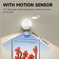 thumbnail image 3 of Lámpara de Pared con Sensor de Movimiento LED DAYBETTER Funciona con Pilas 360 Grados Paquete de 2, 3 of 8