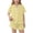 Yellow, variant on ITSAME Girls Outfit Sets, Lapel Button Up Tops and Shorts Bow Print Fashion Lougewear 2-Piece Sky Blue Size 10