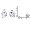 thumbnail image 4 of Haus of Brilliance 14K White Gold 1 3/4 Cttw Womens Round Cut Lab-Grown Diamond 4-Prong Settings Push Back Rhodium Plated Solitaire Stud Earring (F-G Color, VS2-SI1 Clarity), 4 of 6