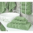 thumbnail image 2 of American Soft Linen Luxury 3 Piece Towel Set, 100% Cotton Turkish Towels for Bathroom, Sage Green, 2 of 6