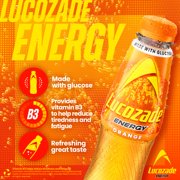 1 Pack | Lucozade Orange 4 Pack 1520G & 3x 9oz Disposable Plastic Cups