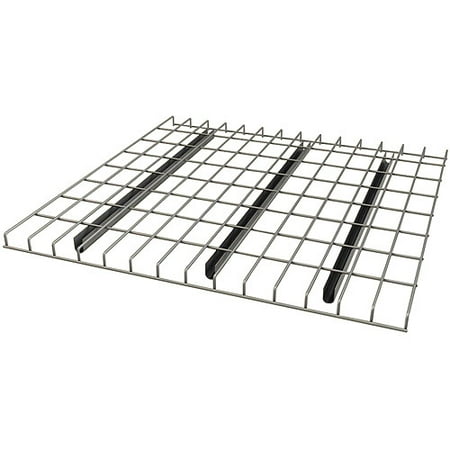 Pallet Rack Wire Decking, 46" x 42", Silver