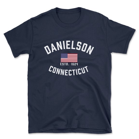 Danielson Connecticut Patriot Men's Cotton T-Shirt