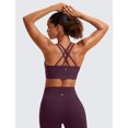 thumbnail image 2 of Sostén CRZ YOGA Butterluxe Moldeado con Doble Tirante Morado Profundo L, 2 of 5