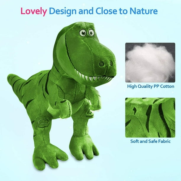 Green Plush Dinosaur Doll Stock Photo - Download Image Now - Stuffed Toy,  Dinosaur, Toy - iStock