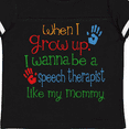 thumbnail image 4 of Inktastic Speech Therapist like Mommy Boys or Girls Toddler T-Shirt, 4 of 5