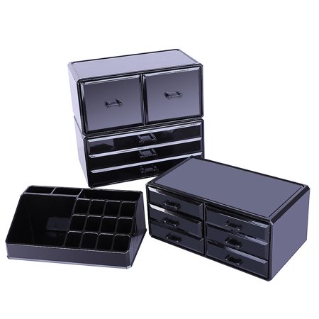 Godecor Makeup Cosmetics Jewelry Organizer Display Box Storage W