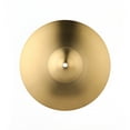 thumbnail image 3 of Brass Crash Cymbal Drum Instrument Cymbals Practical Alloy Cymbal for Percussion Instruments Players Beginners, 3 of 7