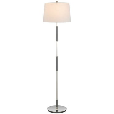 Cal Lighting 150W 3 way Ciudad metal two tone floor lamp