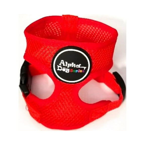 Alpha Dog Series Pet Safety Harness - Red (L)