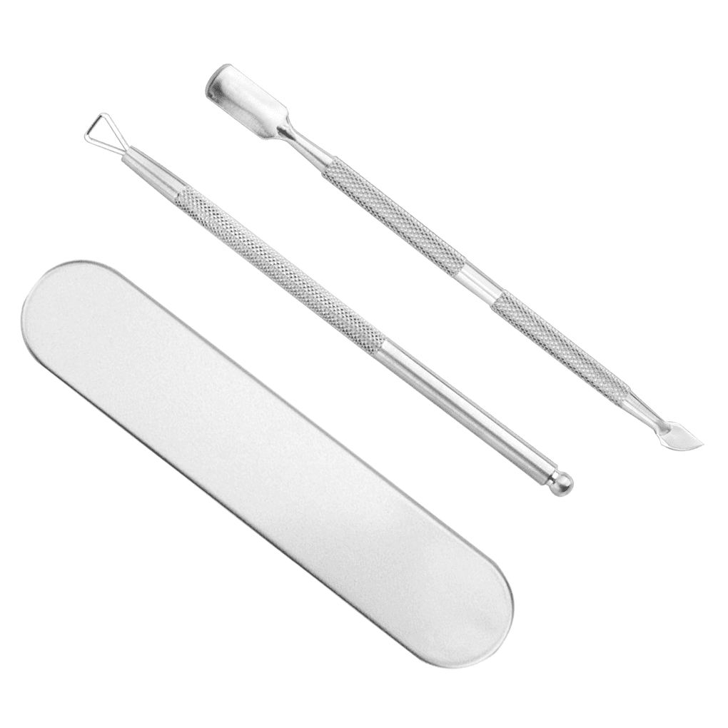 Nail Art Remover Stainless Steel Cuticle Pusher Manicure Push Scraper Home Nail Salon Removal Tool