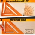 thumbnail image 4 of Carpenter Square Matework de aluminio de 30 cm para carpintería, 4 of 9
