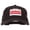 Black, variant on Washington D.C. Flag Embroidered Unstructured Washed Cap - Red OSFM