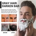 thumbnail image 6 of SDOHIG Natural Gray Hair Reverse Bar, Fast Darkening Shampoo Soap for Coverage of Gray and White Hair, Plant Based Formula, 55g, 6 of 8