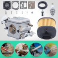 thumbnail image 2 of for Husqvarna 372XP 365 362 372 371 Chainsaw Replacement Parts, + Air Filter + Spark Plug + Repair Kit Replaces 5032818-01 503 28 32-03, 2 of 5
