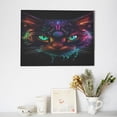 thumbnail image 6 of Fuzoiu Futuristic Cat Warrior Print Canvas Wall Decorative,Modern Artwork Picture Decor Painting,Living Room Bedroom Home Office,Framed Hangable Decorative Artwork Size 30x40, 6 of 6