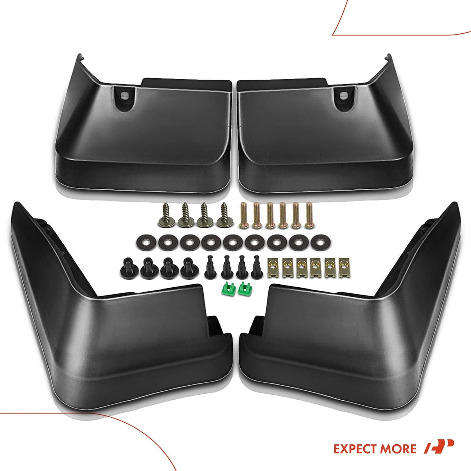A-Premium Splash Guards Mud Flaps Mudflaps Replacement for Subaru Forester 2014-2016 Front and Rear 4-PC Set