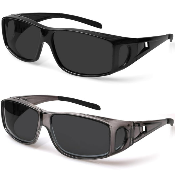 Gafas de sol envolventes Yogo Vision polarizadas con protección UV 100% para hombres y mujeres