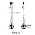 thumbnail image 2 of Pinzas de metal para labios, pinzas para pezones, pesas colgantes, juguetes sexuales masculinos, accesorios de bondage, pinzas para masaje de pezones BDSM para mujeres, 2 of 4