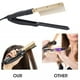 thumbnail image 3 of Peinado de Alisador, Peine de Peinador Portátil Peine de Hierro Plano para viajes en el Hogar, Uso en Seco Húmedo, No Más Nudos, Peinador de Cabello Versátil para Hermosas, 3 of 7