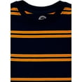 thumbnail image 2 of Wonder Nation Boys Short Sleeve Striped T-Shirt, Sizes 4-18 & Husky, 2 of 3
